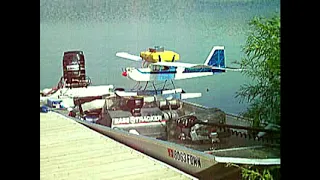 David and Steven fly their Sig Kadet Senior float plane from Eagle Lake, NYA, MN - Aug 21 & 22, 2010