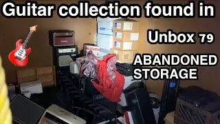 Guitar collection found in Abandoned Storage! Mystery unboxing #79 #HustleGrindRewind