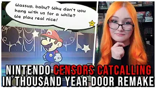 Nintendo Censors Cat-Calling In Paper Mario Thousand-Year Door Remake, NO ONE Was Offended By This