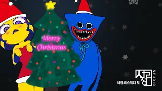 huggy wuggy ,Ankha Zone | Crazy Frog | We Wish You A Merry Christmas| #shorts#korea toon#happy2022