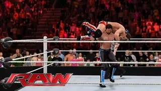 WWE 2K16 Simulation - AJ Styles vs Chris Jericho | RAW 25/01/16