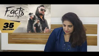 Reaction on FACTS (Full Video) Karan Aujla | Deep Jandu | Aao React Kare