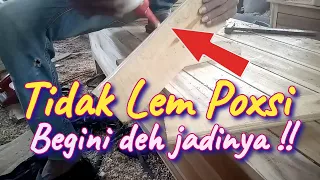 Lem Kayu Presto | Sambung Kayu Pakai Lem Presto | furniture jepara  | wood working