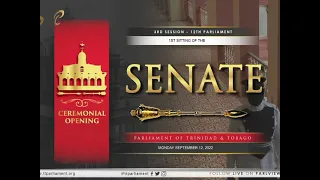 1st Sitting of the Senate (Part 2) - 3rd Session - September 12, 2022