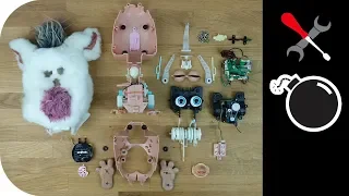 Furby Mechanical Teardown - Nightmare Fuel....