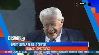 Ignacio López Tarso celebró su cumpleaños 98 | El Chismorreo