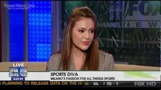 Alyssa Milano on Fox & Friends (2009.04.15)