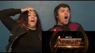 AVENGERS INFINITY WAR OFFICIAL TRAILER REACTIONS