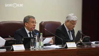 Рустам Минниханов: "Потеря доверия к власти может спровоцировать рост протестных настроений"