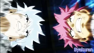 Fairy Tail Final Season [AMV] Natsu Vs. God form Zeref white Wizard | Final Fight ᴴᴰ