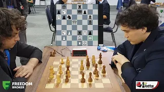 Bee attacks Hans Niemann, he paralyzes his king, misses comeback vs Arystanbek | World Blitz 2022