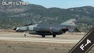 F-4 Phantom II uçağımızın kalkışı ve alçak uçuşu... | DALAMAN HAVALİMANI