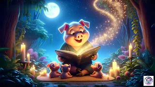 Piggy's Bedtime Story | Magical Forest 🍃🌙 Soothing Bedtime Story for Babies and Toddlers