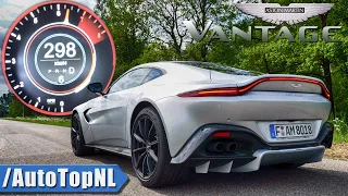 NEW! Aston Martin Vantage 0-298km/h ACCELERATION & LAUNCH CONTROL by AutoTopNL