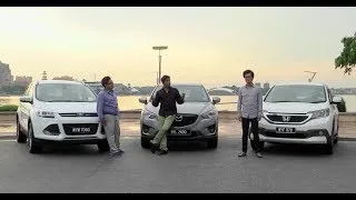 DRIVEN #2: Honda CR-V vs Mazda CX-5 vs Ford Kuga