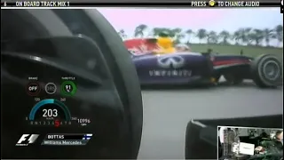 F1 Sepang 2014 (FP2) Valtteri Bottas OnBoard