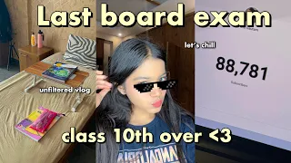 Class 10th is Finally OVER 🥺🫶🏻 | Unfiltered Vlog | Dia Gautam #lastexam #cbseclass10