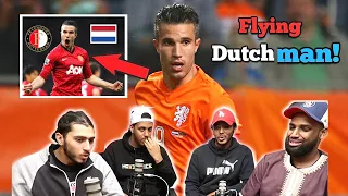 FIRST TIME Reaction to Robin Van Persie! | Half A Yard Reacts