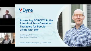 Dyne Therapeutics - Meet the DM Drug Developers 2023