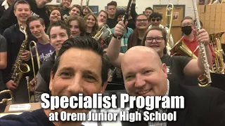 Orem Junior High Specialist Program Overview
