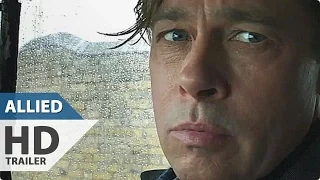 ALLIED Teaser Trailer (2016) Brad Pitt, Marion Cottilard Movie