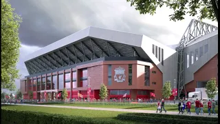 NEW ANFIELD ROAD STAND! LIVERPOOL FC