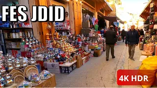 جولة في فاس الجديد fez city - morocco walking tour 4k ultra hd