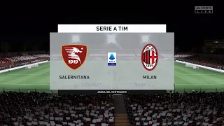 U.S. Salernitana 1919 vs AC Milan (19/02/2022) Serie A FIFA 22