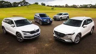 Skoda Kodiaq vs Mazda CX-9 vs Nissan Pathfinder vs Toyota Highlander