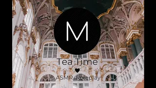 ASMR Roleplay: Tea Time [Shy New Maid Delivers Your Tea], [F4M], [Prince]