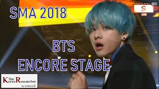 [SMA 2019] BTS Encore Stage/ Ending - ENG SUB