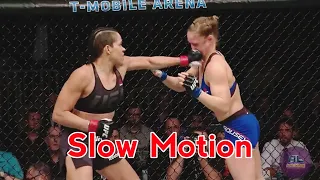 Amanda Nunes Destroys Ronda Rousey // Slow Motion