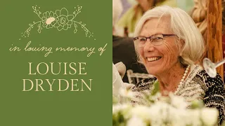 Memorial Service for Louise Dryden