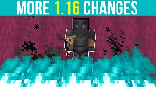 Minecraft 1.16 Snapshot 20w06a More Changes, Features & Bugfixes!