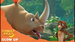 Rhino's Glow Up - Jungle Beat: Munki and Trunk | Kids Animation 2021