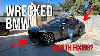 Rebuilding A Wrecked 2019 BMW 330i Part 1