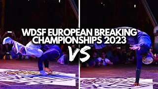 Bboy Menno vs Bboy Lee | Final | WDSF European Breaking Championship 2023