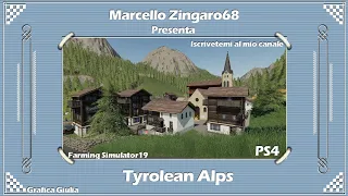 Tyrolean ALps  Map* 1°