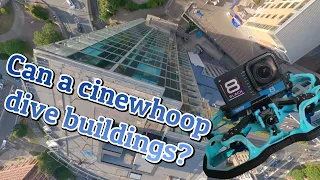 What a Cinewhoop can do in the city! SUB 250 PROTEK 25 SHEFFIELD