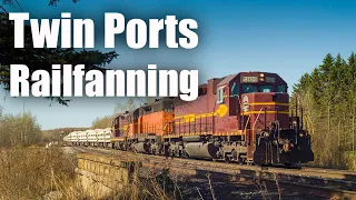 Twin Ports Railfanning:  Missabe - BNSF - CN - BLE -  EMD Locomotives