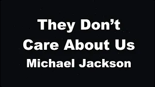 Karaoke♬ They Don’t Care About Us - Michael Jackson 【No Guide Melody】 Instrumental