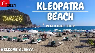 Kleopatra Beach, Alanya 2021 - walking in the city center and Kleopatra beach, incredibly beautiful