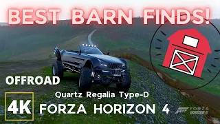 Quartz Regalia Type-D - BARN FINDS! [4K] Ultra Graphics Settings -  Forza Horizon 4