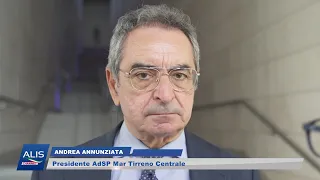 Tg News Alis del 19-10-2021 - Intervista a Andrea Annunziata - Presidente AdSP Mar Tirreno Centrale