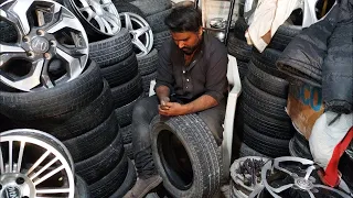 Restoration of Old Tires at Local Tyre Repair Shops - Restoration Of Use Old Tyre