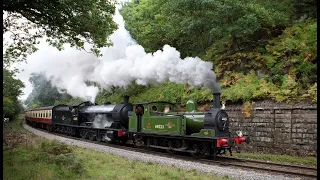 NYMR - Double headed locomotives with 9F, Black 5, Battle of Britain, A4, A1 and a 7F