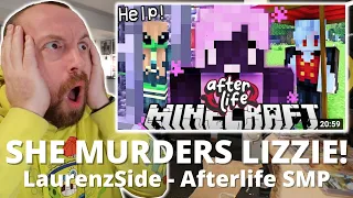 LAUREN MURDERS LIZZIE! LaurenzSide I Became a VILLAIN in Afterlife SMP Ep. 4 (REACTION!)