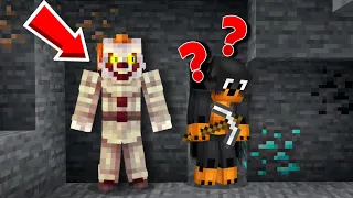 PENNYWISE PRANK na ABRA w Minecraft! *przesada*