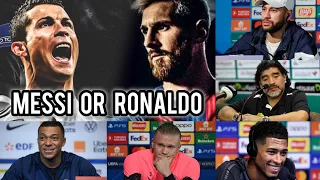 Messi or Ronaldo - ft  all stars answer