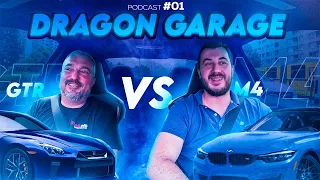 Podcast #01: Dragon Garage - Nissan GTR VS BMW M4